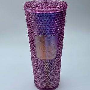 Walt Disney World Starbucks Venti Tumbler 50th Anniversary Pink 24oz Cup Mug NEW